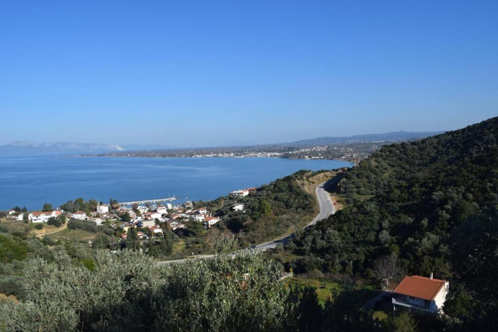 Ολόκληρος Όροφος Αγροτική Οικία Leilighet Néos Pírgos Eksteriør bilde