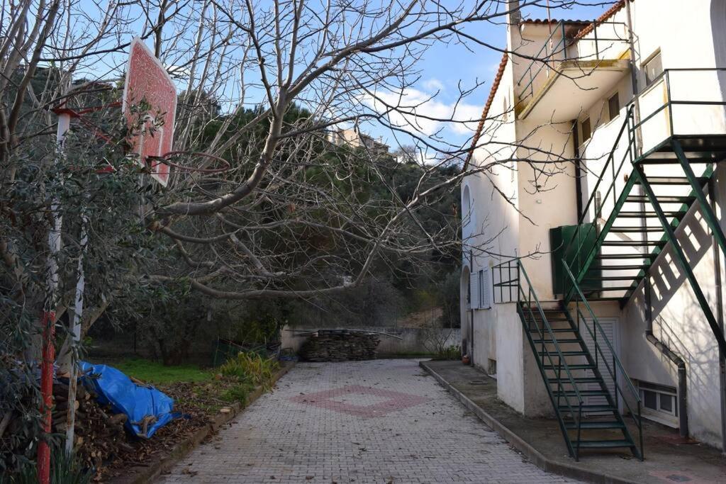 Ολόκληρος Όροφος Αγροτική Οικία Leilighet Néos Pírgos Eksteriør bilde